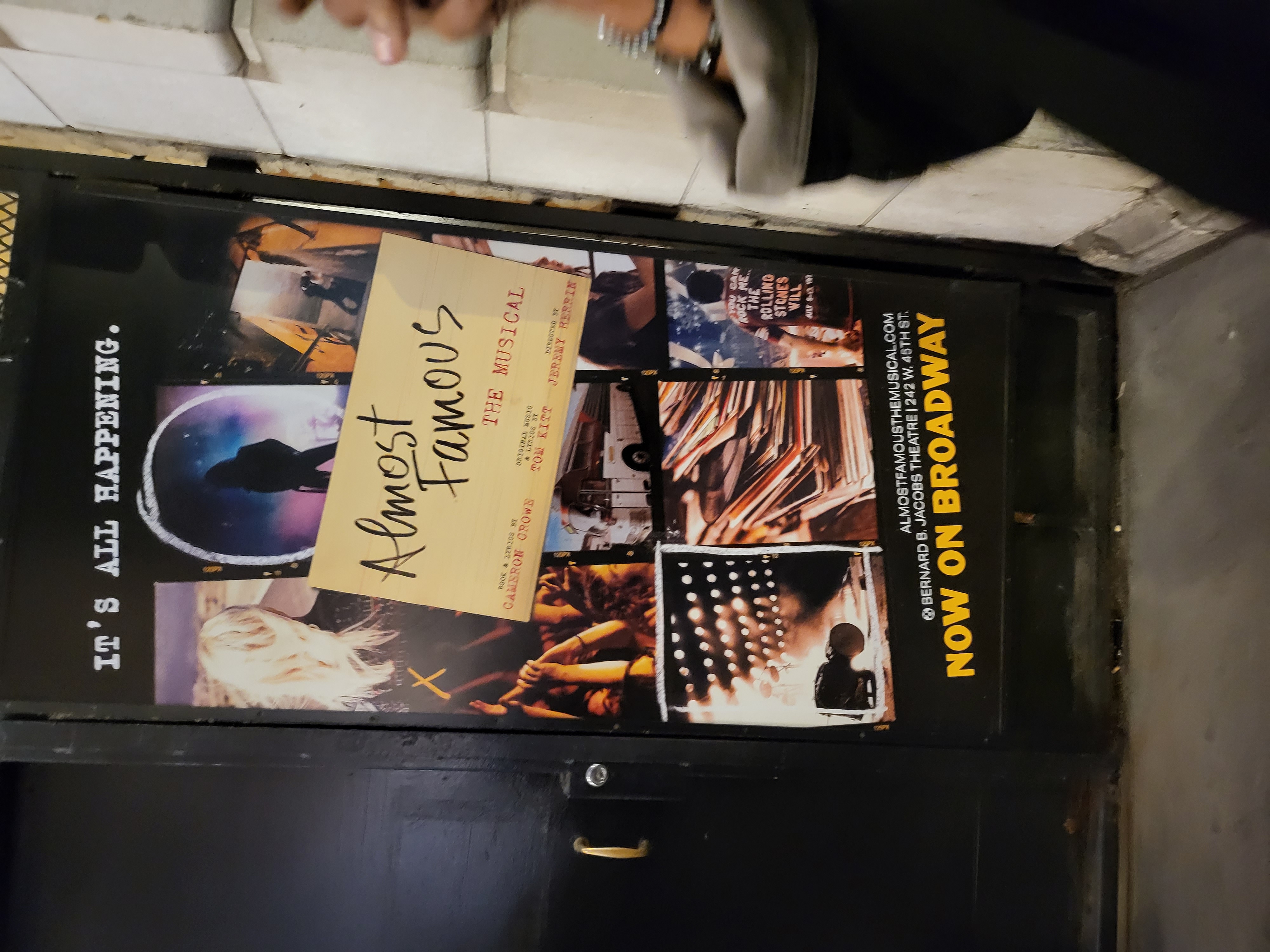 restaurant, show — Barrymore Theatre (founder field photo)