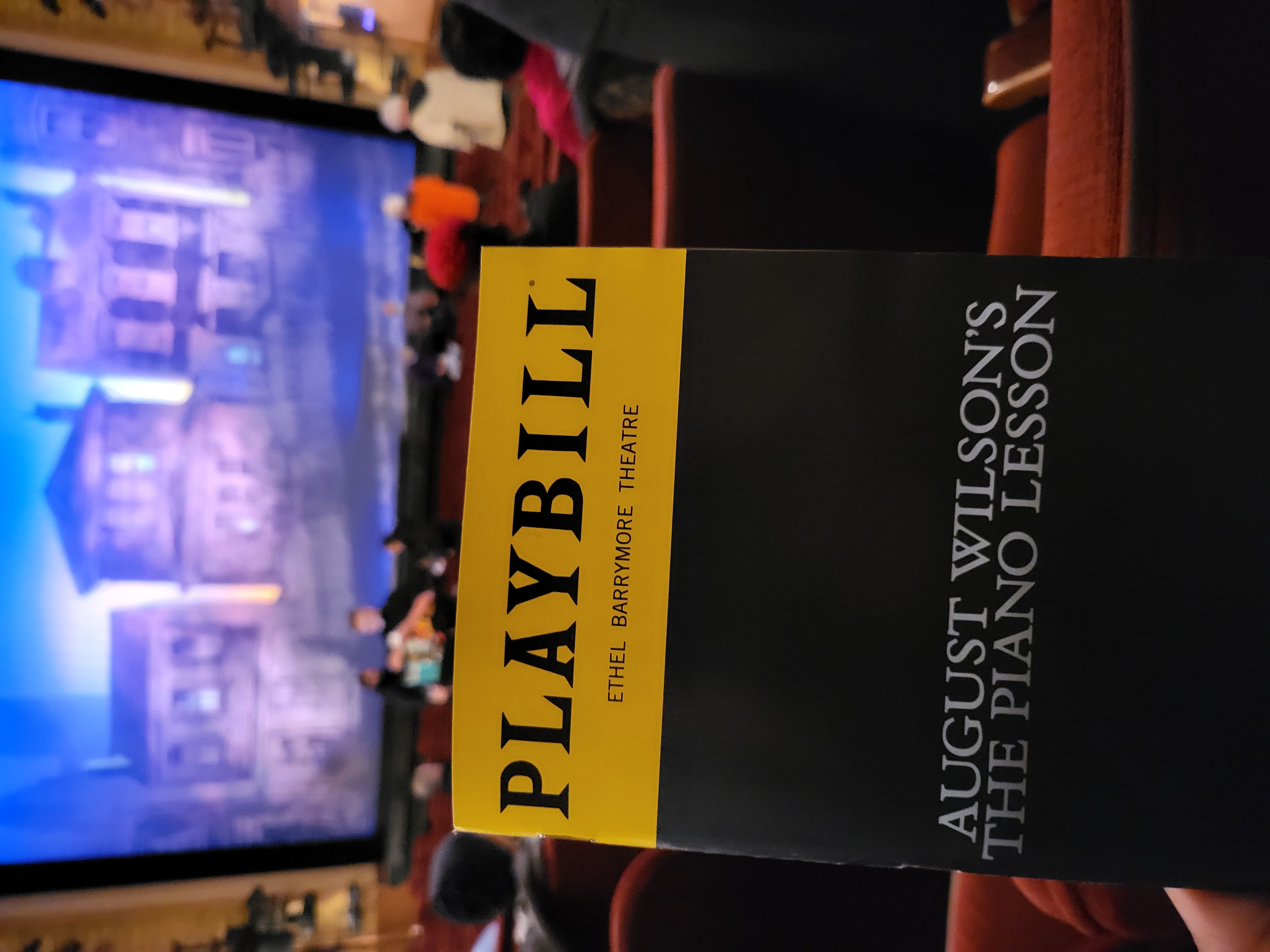 show — Barrymore Theatre (founder field photo)