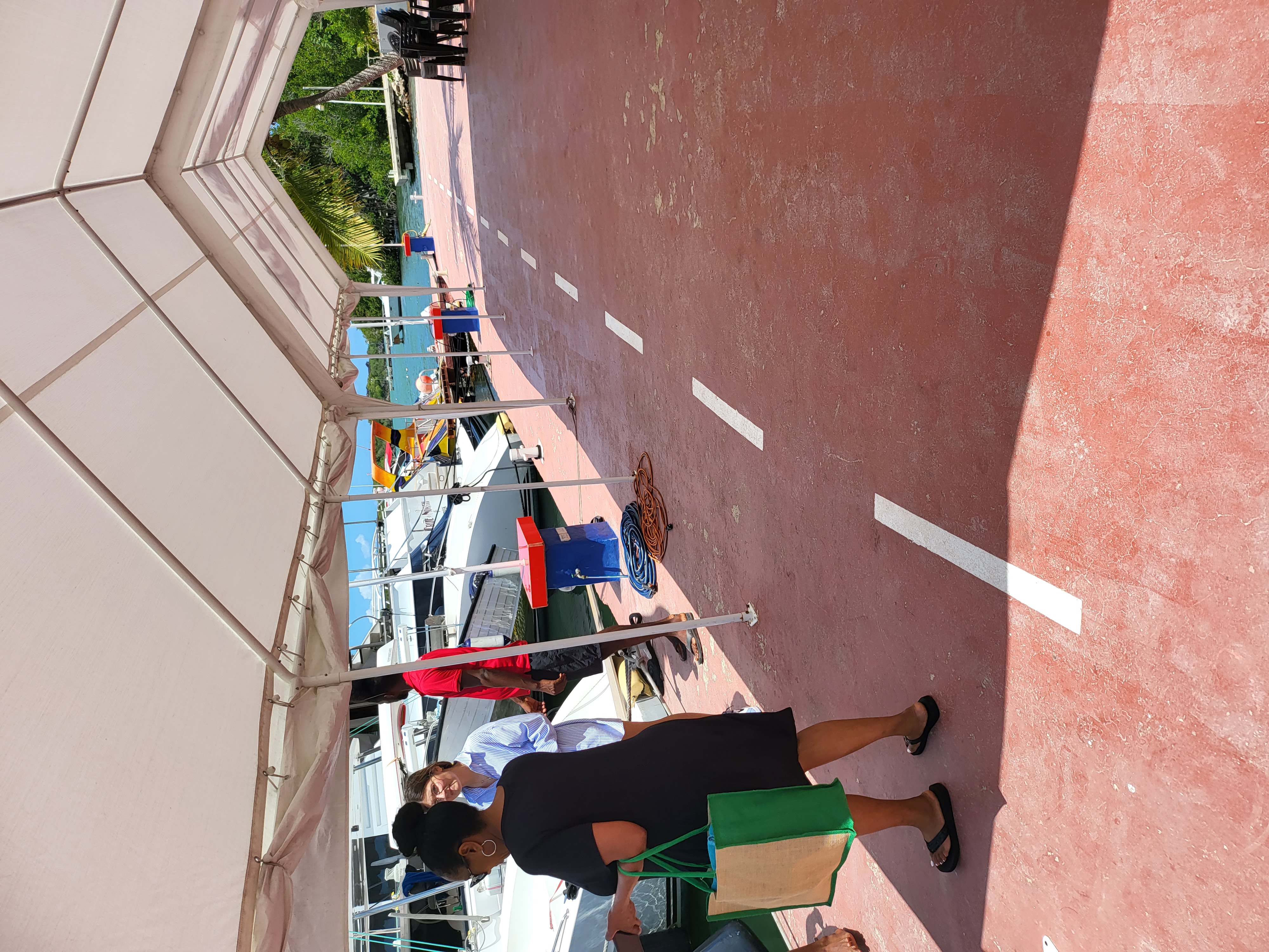 resort, ocean-view — Base Albatros Caribe (founder field photo)