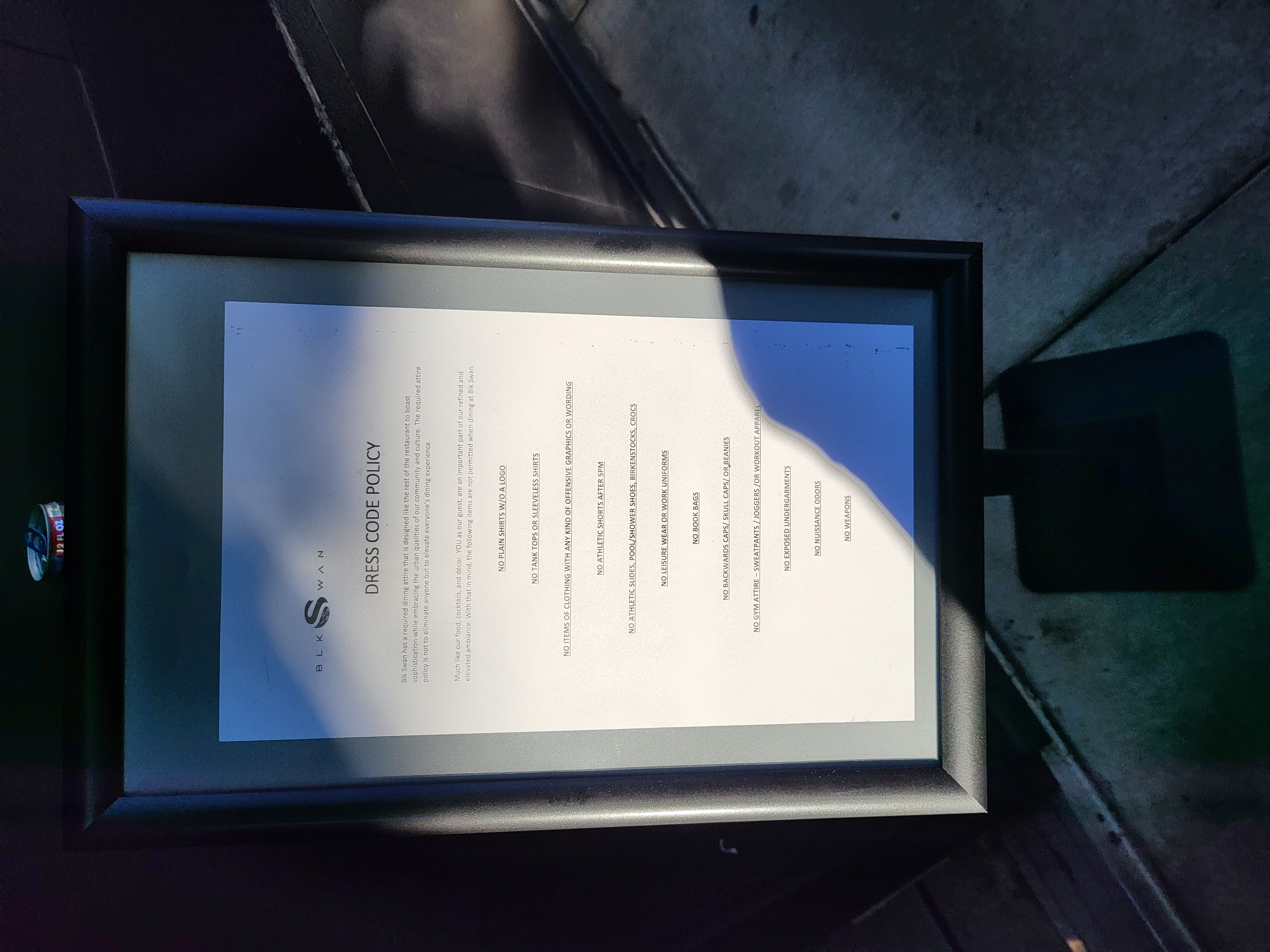 restaurant, food, steak — BLK Swan (founder field photo)