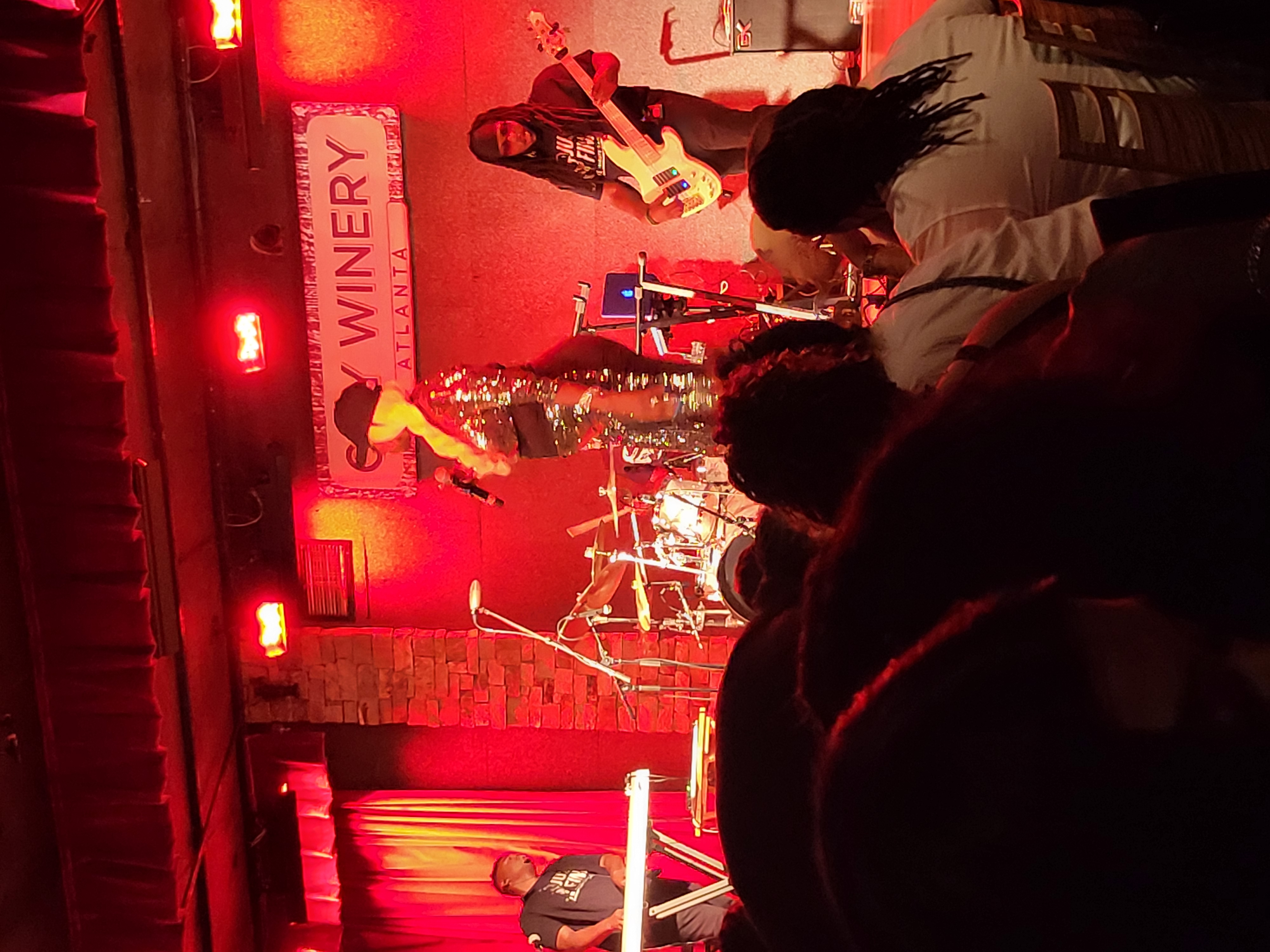 show, drinks — City Winery Atlanta (founder field photo)