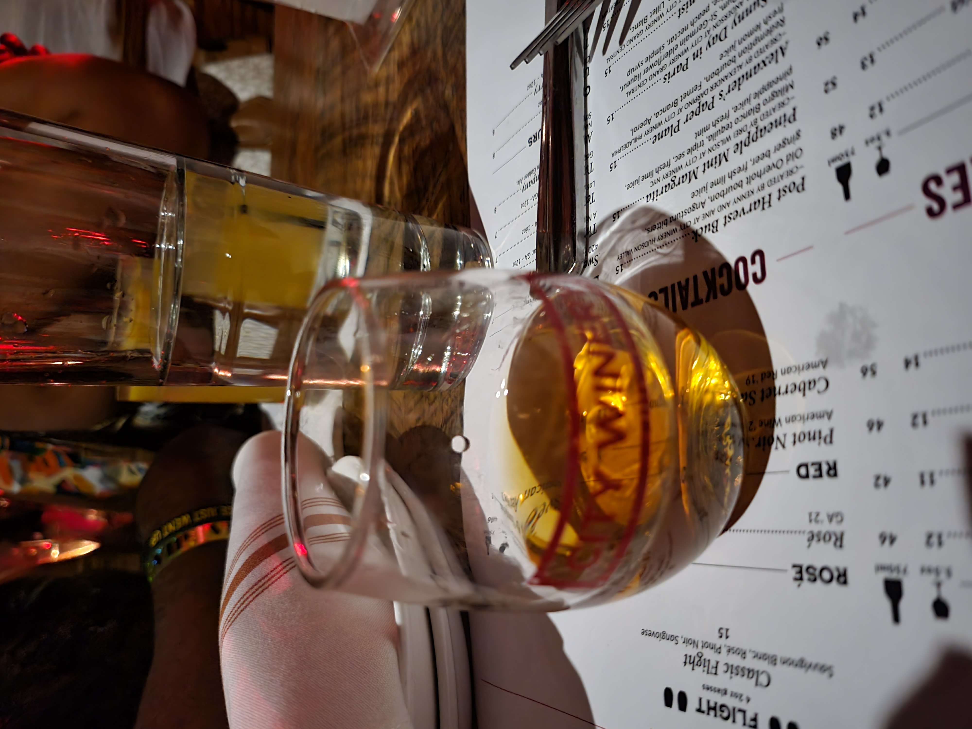 drinks — City Winery Atlanta (founder field photo)