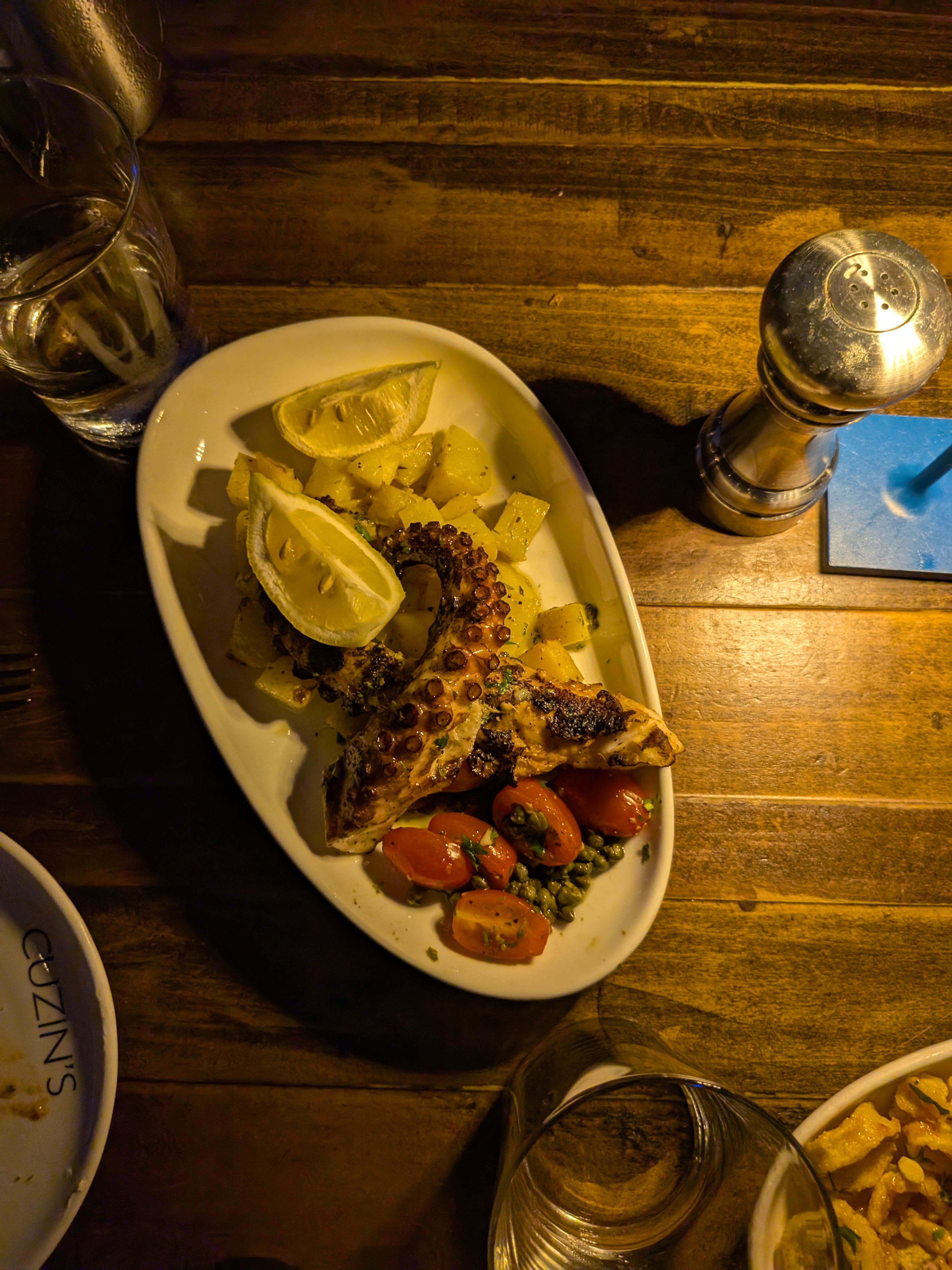 food, steak, restaurant — Cuzin's Seafood & Clam Bar (founder field photo)
