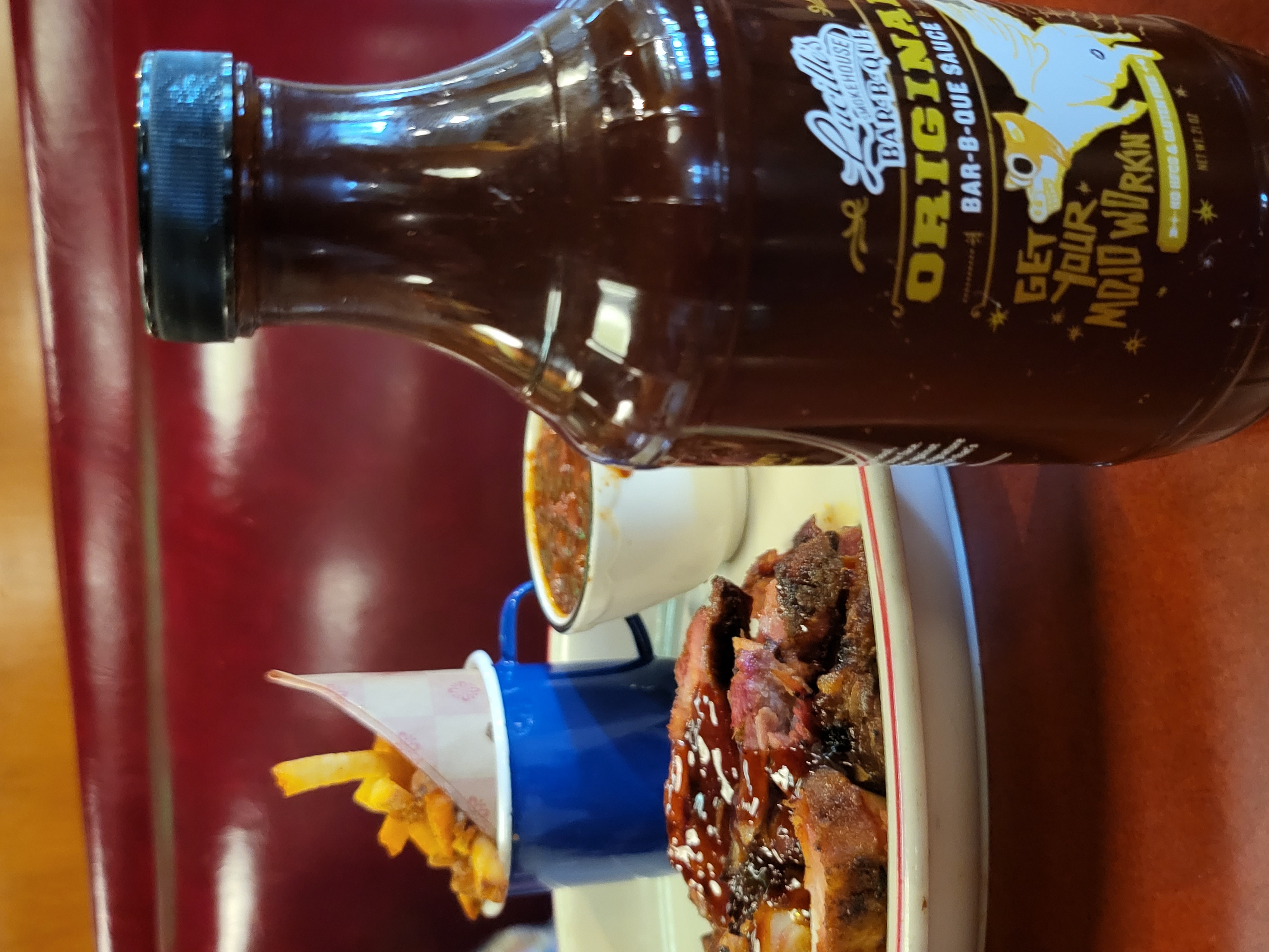steak — Lucille's Smokehouse Bar-B-Que (founder field photo)