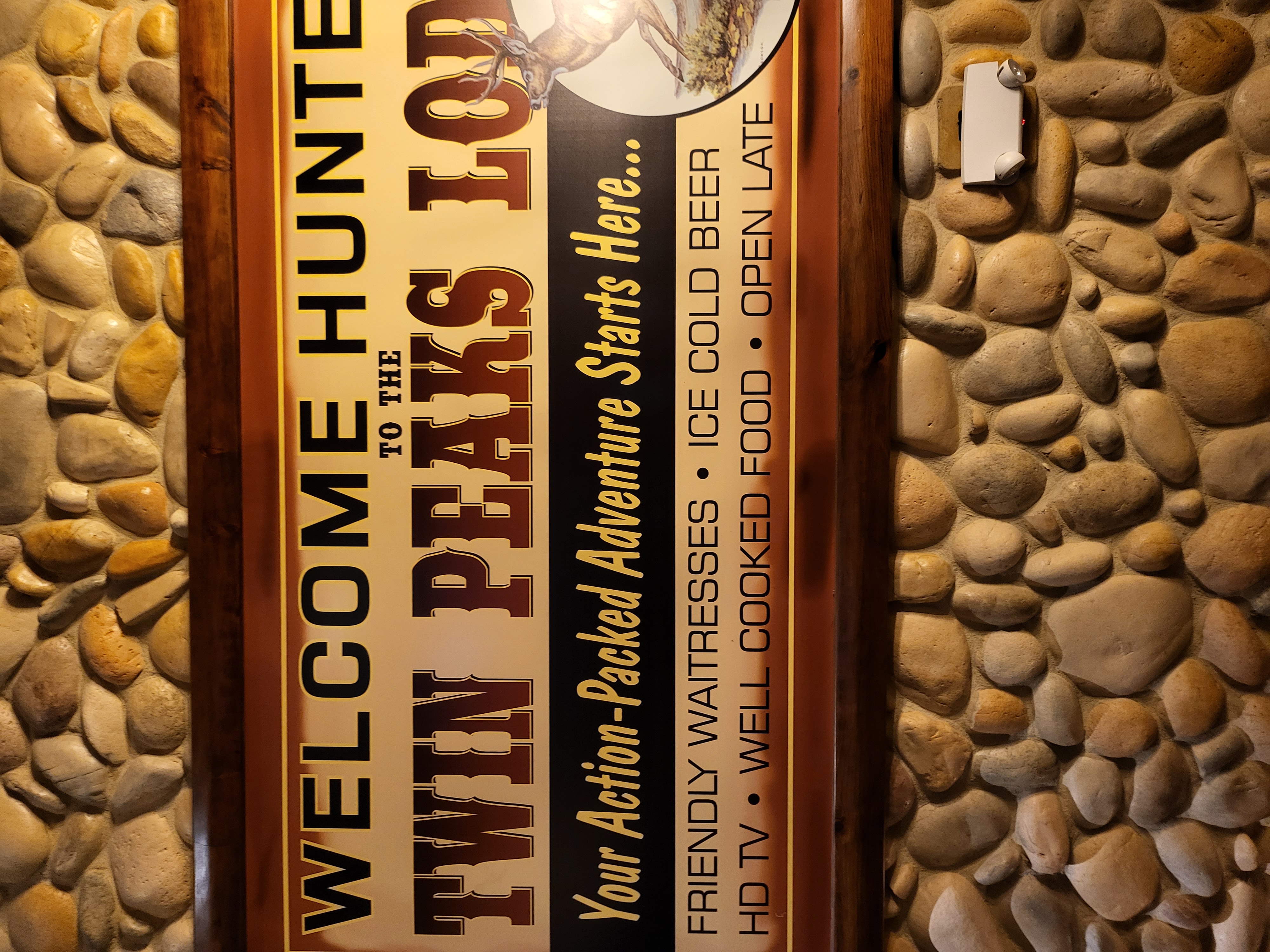 lobby, restaurant, steak — Twin Peaks (founder field photo)
