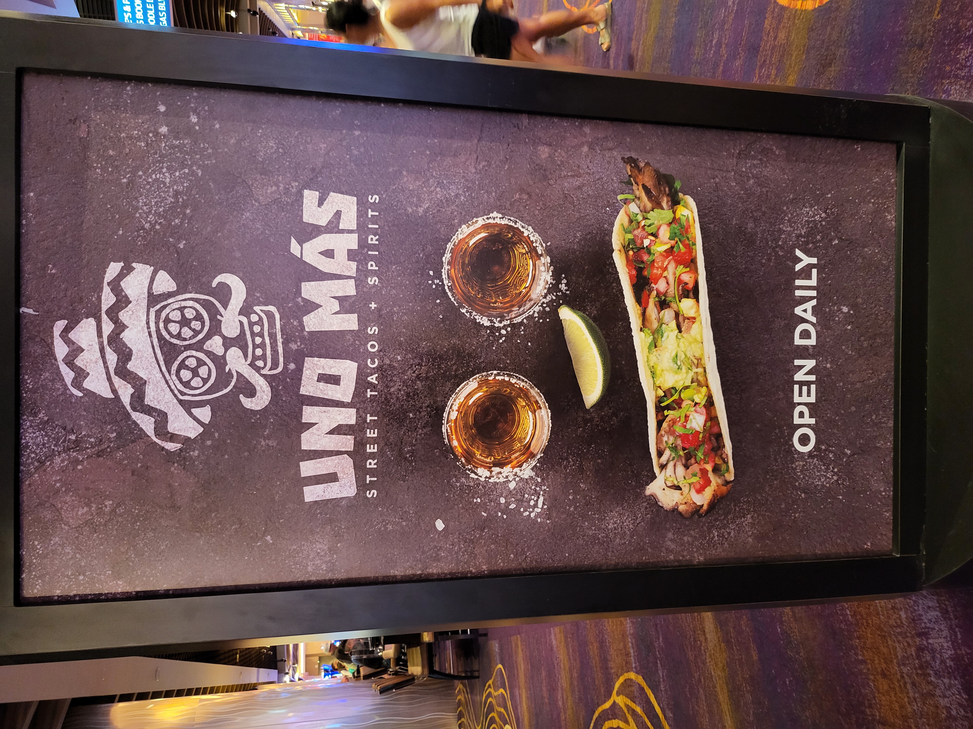restaurant, food — Uno Más Street Tacos + Spirits (founder field photo)